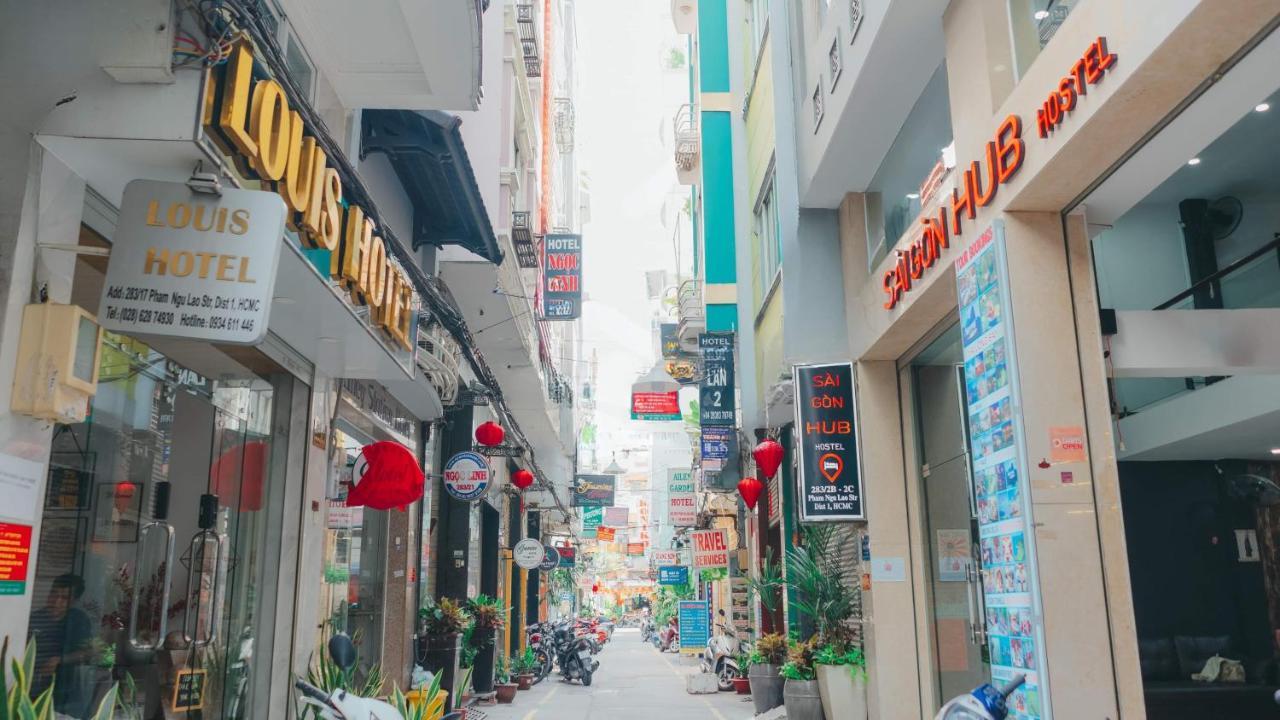 Saigon Hub Hostel โฮจิมินห์ซิตี้ ภายนอก รูปภาพ