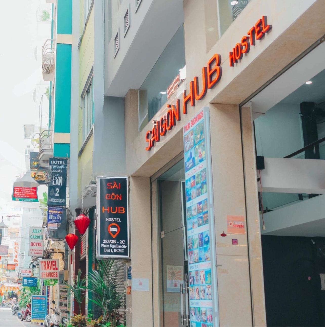 Saigon Hub Hostel โฮจิมินห์ซิตี้ ภายนอก รูปภาพ