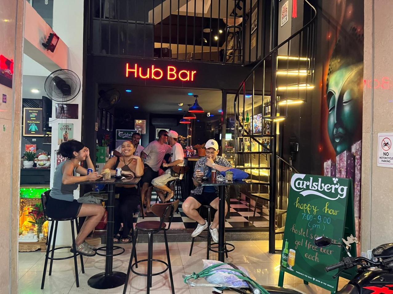 Saigon Hub Hostel โฮจิมินห์ซิตี้ ภายนอก รูปภาพ