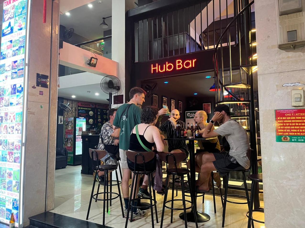 Saigon Hub Hostel โฮจิมินห์ซิตี้ ภายนอก รูปภาพ